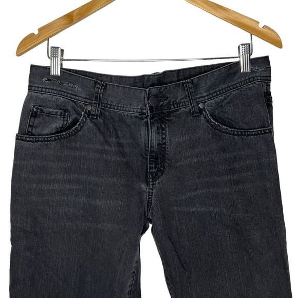 CAbi Womens 8 Style 188 Slouchy Boyfriend Straight Leg Black Jeans 8 - Picture 4 of 7